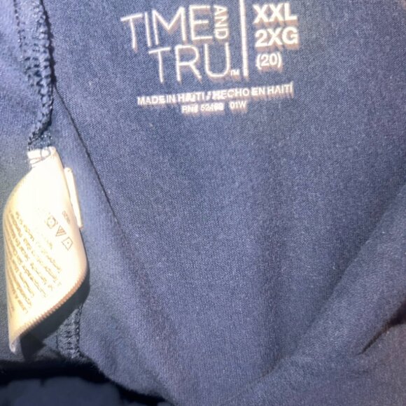 Time and Tru Plus Size Navy Blue Leggings Sz. 2XL *ER1‎ - Picture 8 of 8